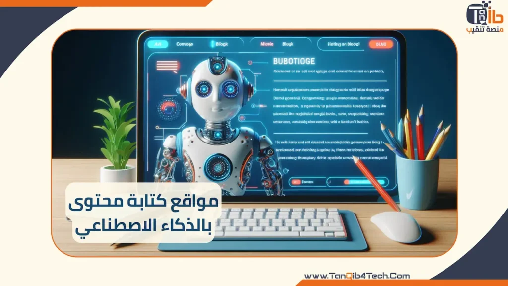 Read more about the article مواقع كتابة محتوى بالذكاء الاصطناعي: جرب هذه الأدوات السحرية