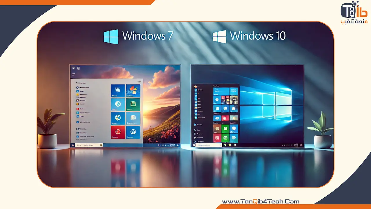 You are currently viewing الفرق بين وندوز 7 وندوز 10: دليل شامل للمستخدمين