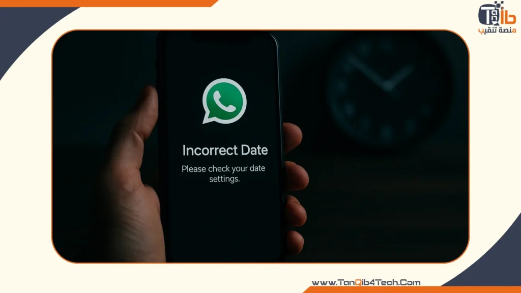 Read more about the article حل مشكلة التاريخ غير صحيح في واتساب: دليلك لإصلاح الأخطاء بسهولة